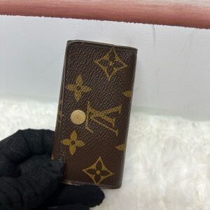 Louis Vuitton Monogram Canvas 4-Key Wallet KM initials-CT2115(Unboxing)